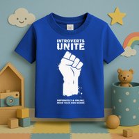 Introverts Unite Separately & Online Toddler T-Shirt
