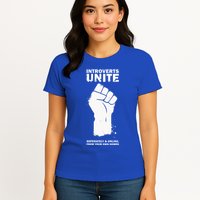 Introverts Unite Separately & Online Womens T-Shirt