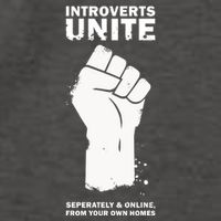 Introverts Unite Separately & Online Vector Backpack