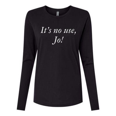 Its No Use Jo Retro Style Women Womens Cotton Relaxed Long Sleeve T-Shirt