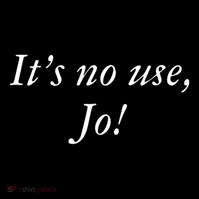 Its No Use Jo Retro Style Women Tall T-Shirt