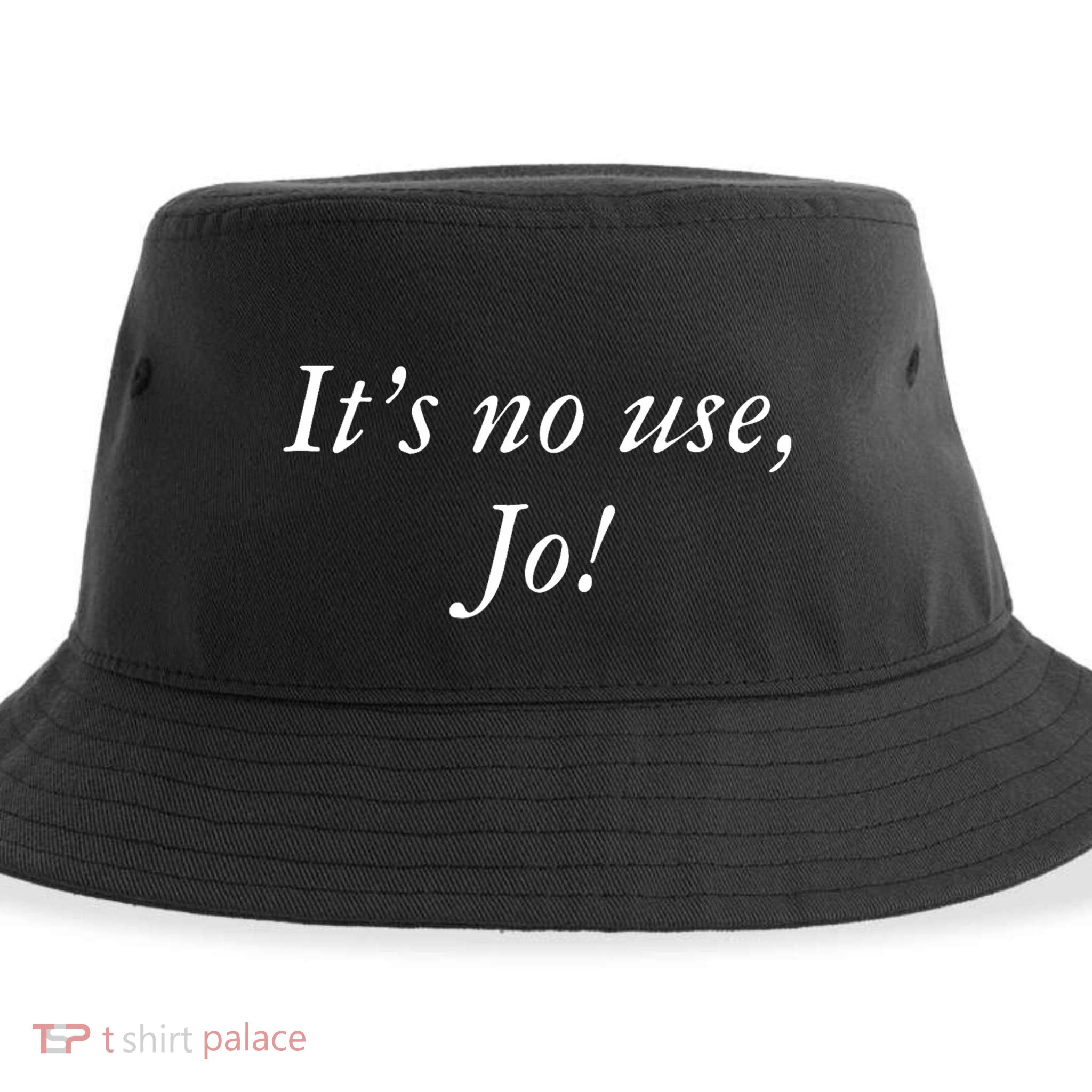 Its No Use Jo Retro Style Women Sustainable Bucket Hat