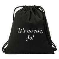 Its No Use Jo Retro Style Women Drawstring Bag