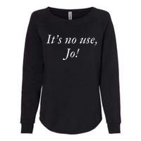 Its No Use Jo Retro Style Women Womens California Wash Sweatshirt