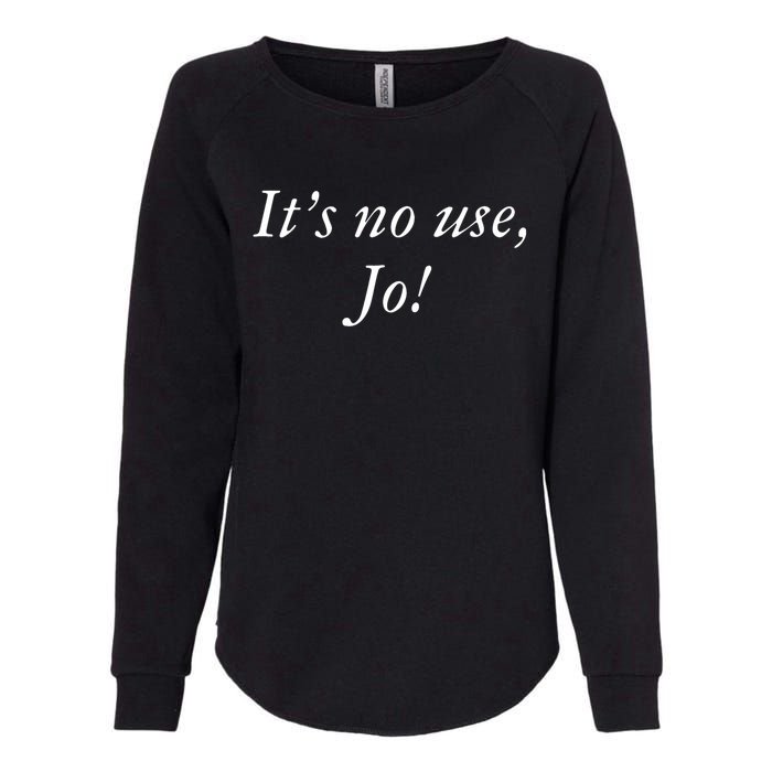 Its No Use Jo Retro Style Women Womens California Wash Sweatshirt