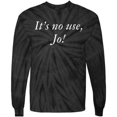 Its No Use Jo Retro Style Women Tie-Dye Long Sleeve Shirt