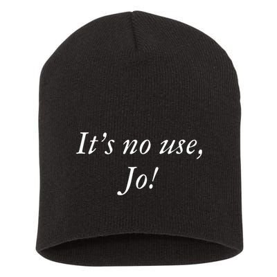 Its No Use Jo Retro Style Women Short Acrylic Beanie