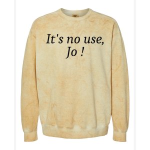 Its No Use Jo Colorblast Crewneck Sweatshirt