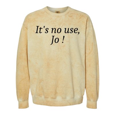 Its No Use Jo Colorblast Crewneck Sweatshirt