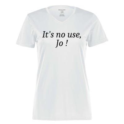 Its No Use Jo Women's Momentum V-Neck T-Shirt