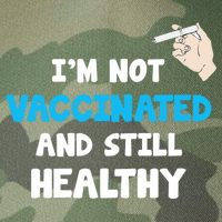 I'm Not Vaccinated And Still Healthy Legacy Tie Dye Trucker Hat