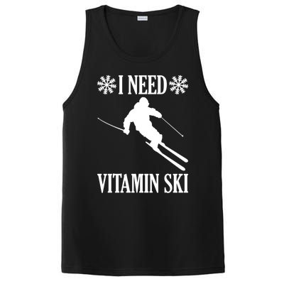 I Need Vitamin Ski Cute Gift PosiCharge Competitor Tank