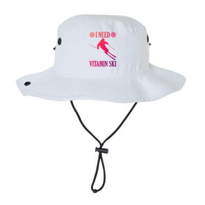 I Need Vitamin Ski Cute Gift Legacy Cool Fit Booney Bucket Hat