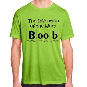 Invention Of The Word Boob Adult ChromaSoft Performance T-Shirt