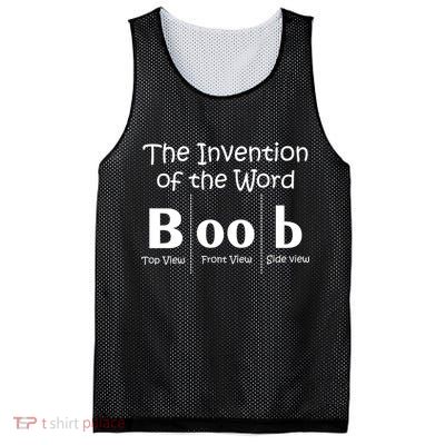 Invention Of The Word Boob Mesh Reversible Basketball Jersey Tank