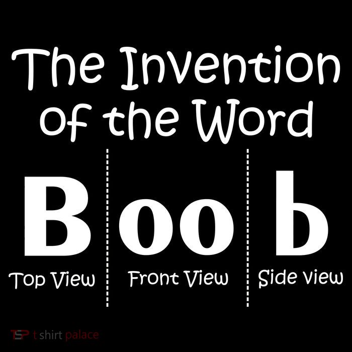 Invention Of The Word Boob Visor