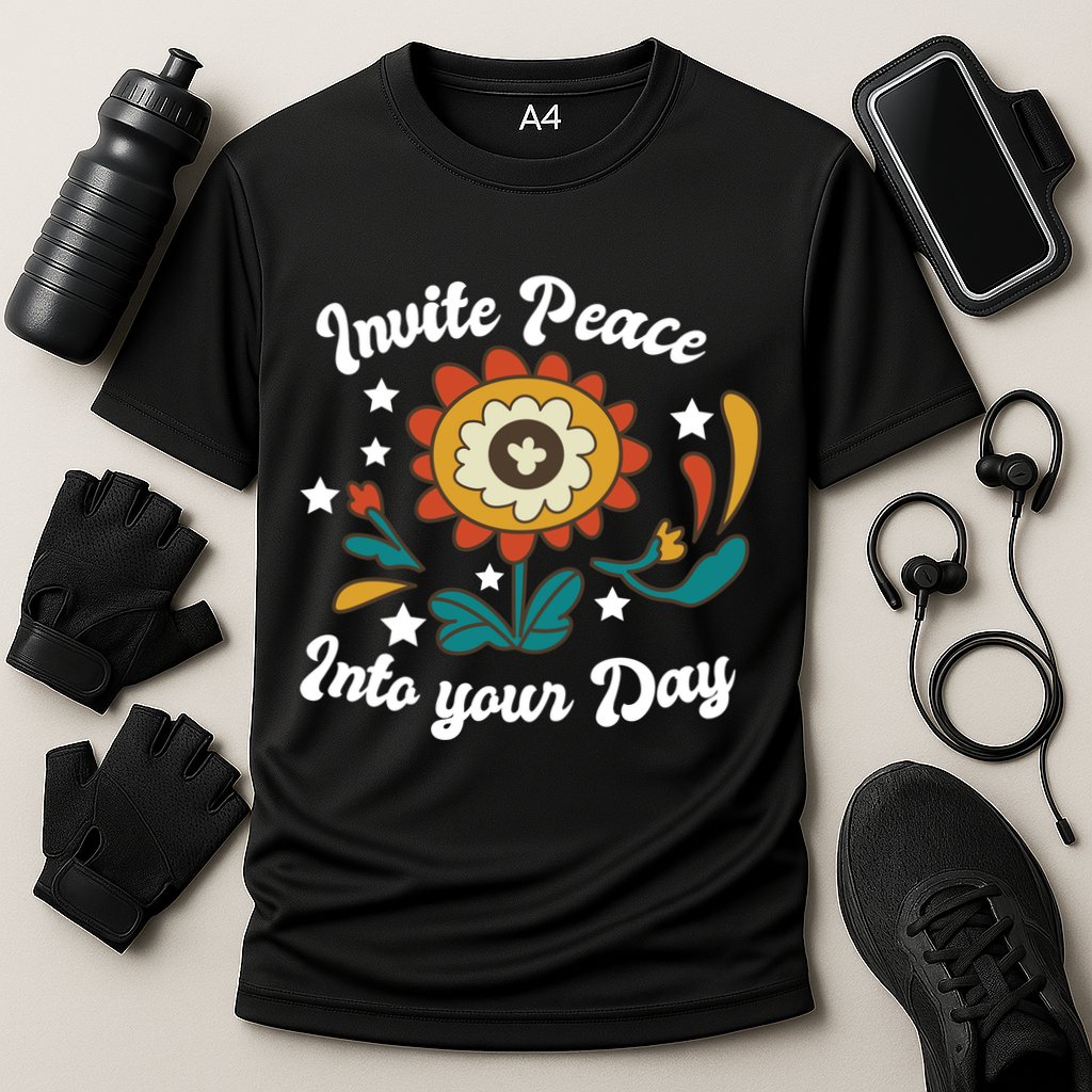 Invite Peace Into Your Day Performance Shirt