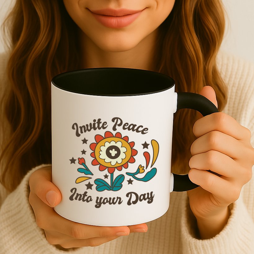 Invite Peace Into Your Day Mug