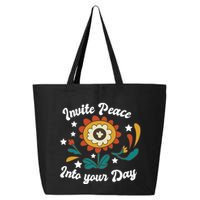 Invite Peace Into Your Day 25L Jumbo Tote