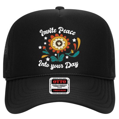 Invite Peace Into Your Day Trucker Hat