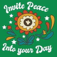 Invite Peace Into Your Day Sweatshirt