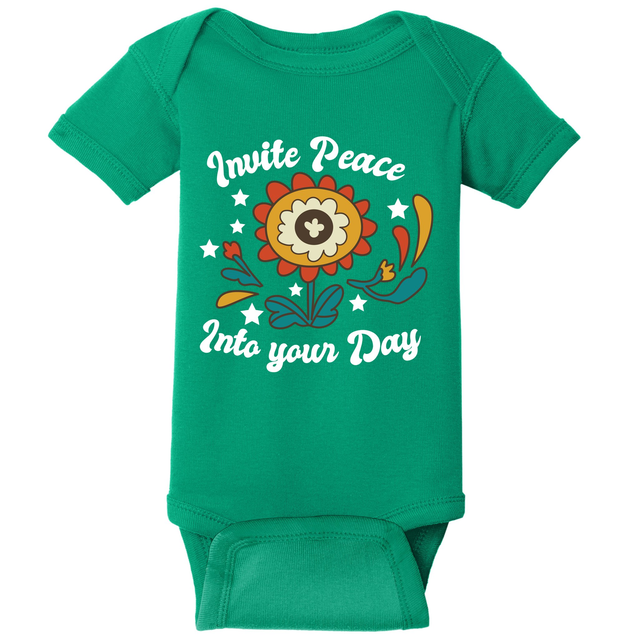 Invite Peace Into Your Day Baby Bodysuit