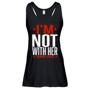 IM Not With Her Trump 2024 Ladies Essential Flowy Tank