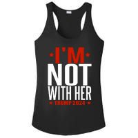 IM Not With Her Trump 2024 Ladies PosiCharge Competitor Racerback Tank