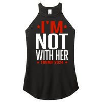 IM Not With Her Trump 2024 Women's Perfect Tri Rocker Tank