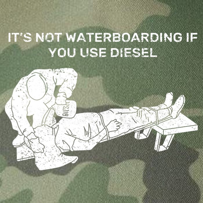 It's Not Waterboarding If You Use Diesel Legacy Tie Dye Trucker Hat