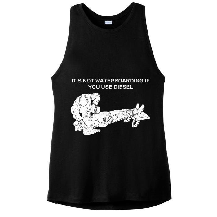 It's Not Waterboarding If You Use Diesel Ladies PosiCharge Tri-Blend Wicking Tank