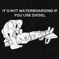 It's Not Waterboarding If You Use Diesel Ladies PosiCharge Tri-Blend Wicking Tank