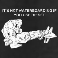 It's Not Waterboarding If You Use Diesel 7 Panel Mesh Trucker Snapback Hat