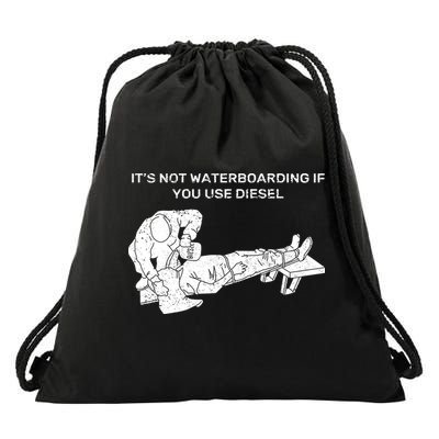 It's Not Waterboarding If You Use Diesel Drawstring Bag