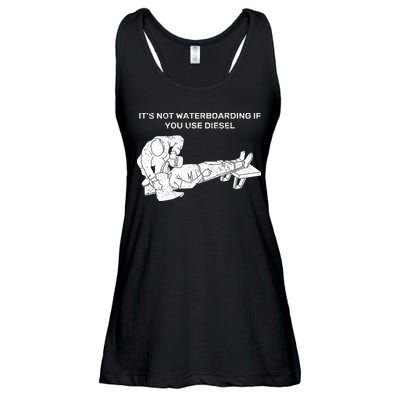 It's Not Waterboarding If You Use Diesel Ladies Essential Flowy Tank
