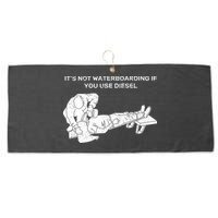 It's Not Waterboarding If You Use Diesel Large Microfiber Waffle Golf Towel