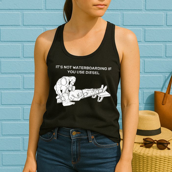 It's Not Waterboarding If You Use Diesel Womens Tank Top