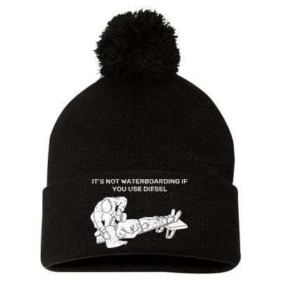 It's Not Waterboarding If You Use Diesel Pom Pom 12in Knit Beanie