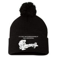 It's Not Waterboarding If You Use Diesel Pom Pom 12in Knit Beanie