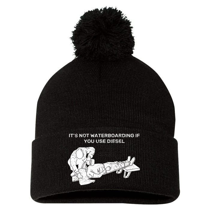 It's Not Waterboarding If You Use Diesel Pom Pom 12in Knit Beanie