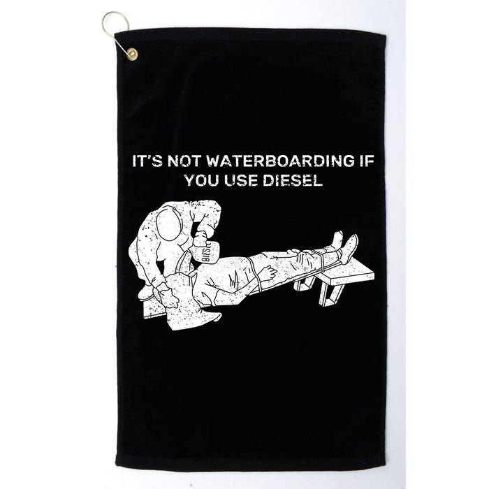 It's Not Waterboarding If You Use Diesel Golf Towel