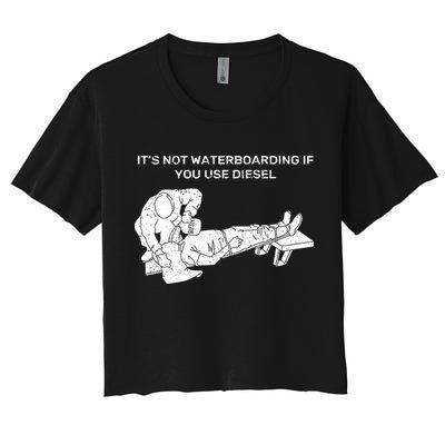 It's Not Waterboarding If You Use Diesel Crop Top