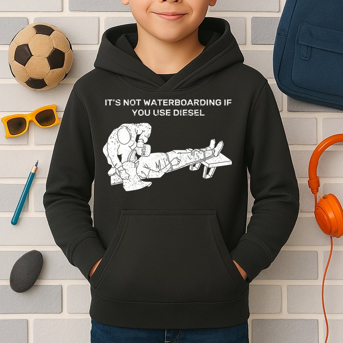 It's Not Waterboarding If You Use Diesel Kids Hoodie