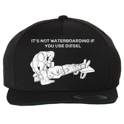 It's Not Waterboarding If You Use Diesel Wool Snapback Cap