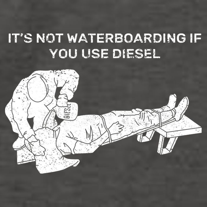 It's Not Waterboarding If You Use Diesel Vector Backpack