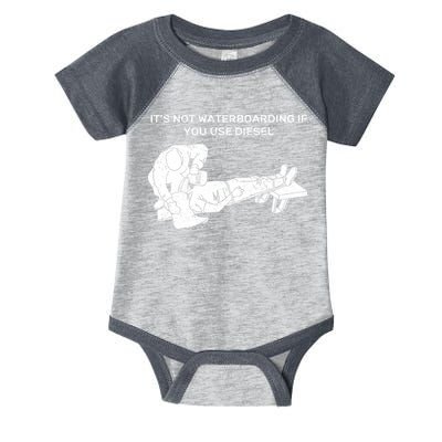 It's Not Waterboarding If You Use Diesel Infant Baby Jersey Bodysuit