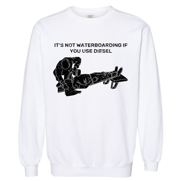 It's Not Waterboarding If You Use Diesel Garment-Dyed Sweatshirt