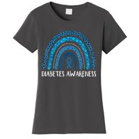 In November We Wear Blue Rainbow Diabetes Awareness Month Women's T-Shirt