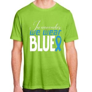 In November We Wear Blue Awareness Graphic Adult ChromaSoft Performance T-Shirt