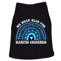 In November We Wear Blue Rainbow Diabetes Awareness Month Doggie Tank